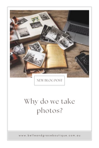 Why do we take photos?