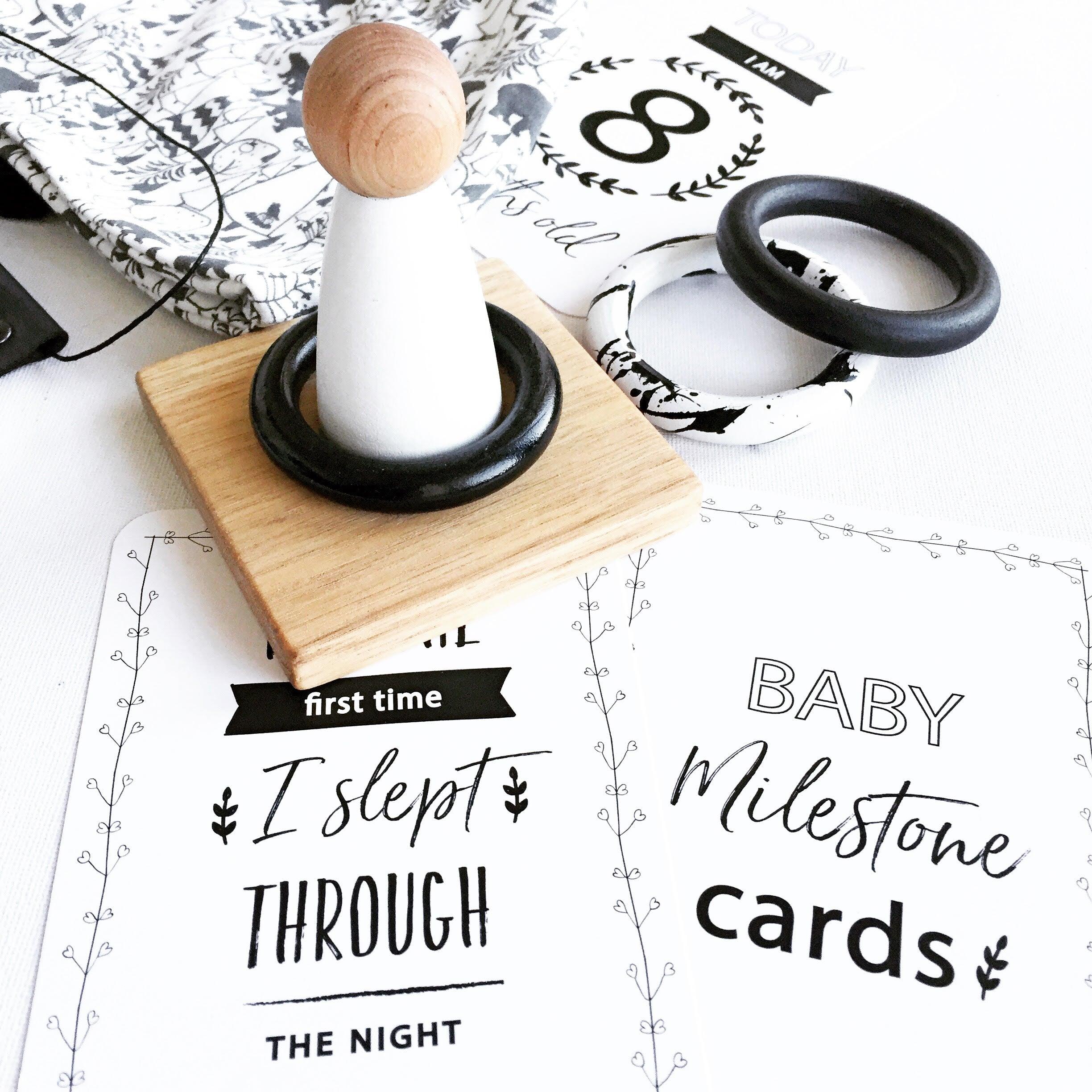 Vintage Baby Milestone Cards - Belle and Grace Boutique