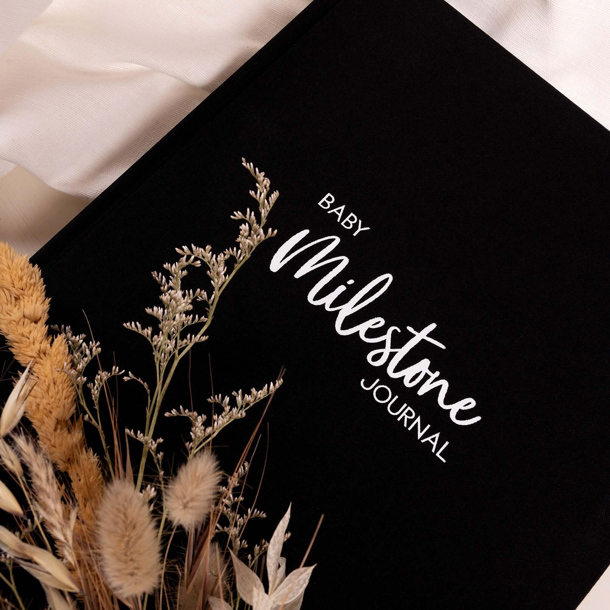 Baby Milestone Journal & Baby Milestone Cards Bundle - Belle and Grace Boutique