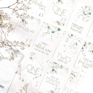 Lux Baby Milestone Cards - Belle and Grace Boutique