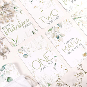 Baby Milestone Journal & Baby Milestone Cards Bundle - Belle and Grace Boutique