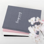 Grey Linen Pregnancy Journal  - LIMITED EDITION