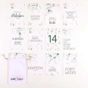 Lux Pregnancy Milestone Cards - Belle and Grace Boutique