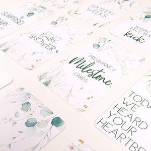 Lux Pregnancy Milestone Cards - Belle and Grace Boutique