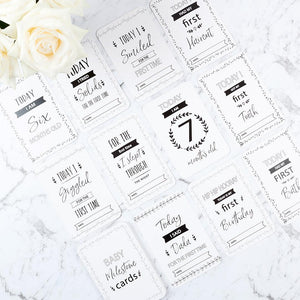 Vintage Baby Milestone Cards - Belle and Grace Boutique