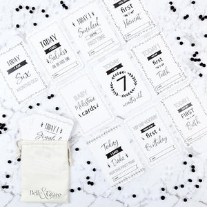 Vintage Baby Milestone Cards - Belle and Grace Boutique